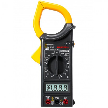 КВТ Клещи токовые цифровые Mastech M 266F 57766 KVT КВТ Клещи токовые цифровые Mastech M 266F 57766 KVT