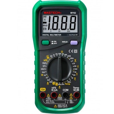 КВТ Мультиметр цифровой Mastech МY-62 58955 KVT КВТ Мультиметр цифровой Mastech МY-62 58955 KVT