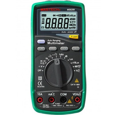 КВТ Мультиметр цифровой Mastech MS 8209 59270 KVT КВТ Мультиметр цифровой Mastech MS 8209 59270 KVT