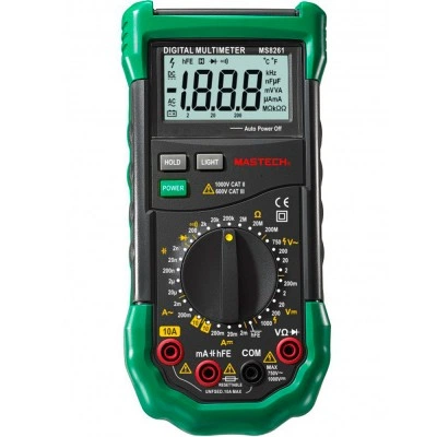 КВТ Мультиметр цифровой Mastech MS 8261 59719 KVT КВТ Мультиметр цифровой Mastech MS 8261 59719 KVT