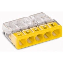 КВТ Миниатюрная клемма Wago 2273–205 без контактной пасты 60939 (цена за уп.) KVT