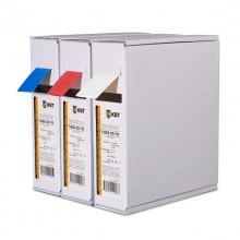 КВТ Термоусаживаемя трубка в евро-боксе Т-BOX-8/4 (красная) 65608 KVT