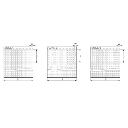 КВТ Самоклеящиеся маркеры WM-2 65776 KVT КВТ Самоклеящиеся маркеры WM-2 65776 KVT