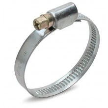 КВТ Хомут червячный из нержавеющей стали PL-9(310-330)/W2 68979 (цена за уп.) KVT