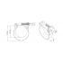 КВТ Хомут силовой T-bolt ST 60-68/W2 (мин партия 10 шт.) 69066 KVT КВТ Хомут силовой T-bolt ST 60-68/W2 (мин партия 10 шт.) 69066 KVT