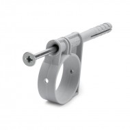 КВТ Хомут для труб «быстрый монтаж» 16 (50шт) 69161 KVT