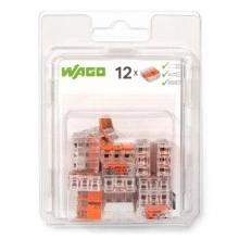 КВТ Набор клемм рычажковых Wago 221–413 76087 (цена за уп.) KVT