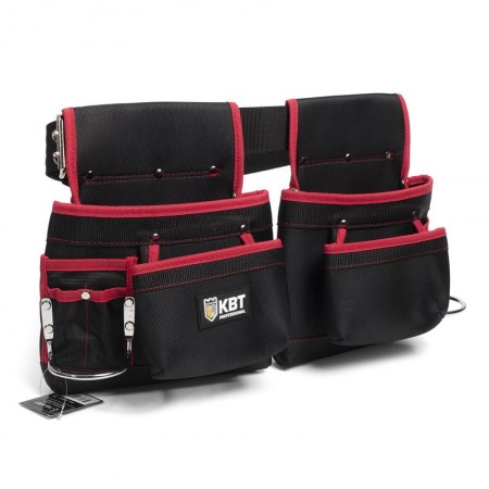 КВТ Cумка-пояс монтажника двойная, серия «ПРОФИ», 78531 KVT КВТ Cумка-пояс монтажника двойная, серия «ПРОФИ», 78531 KVT