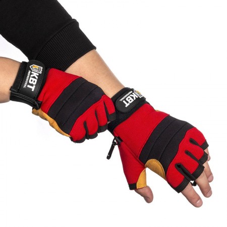 КВТ Перчатки монтажника беспальцевые, серия «ПРОФИ» С-39XL, 78683 KVT КВТ Перчатки монтажника беспальцевые, серия «ПРОФИ» С-39XL, 78683 KVT