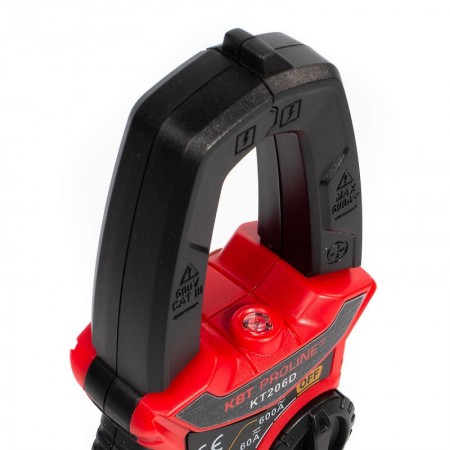 КВТ Токовые клещи цифровые KT 206D КВТ Токовые клещи цифровые KT 206D