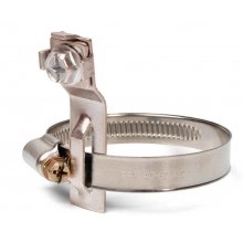 КВТ Хомут заземления УХЗ (INOX) (80-100)/W2 (мин партия 10 шт.) Fortisflex 83247 KVT