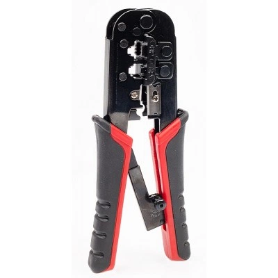 КВТ Кримпер с 2 встроенными модулями RJ-45, RJ-12, RJ-11 84626 KVT КВТ Кримпер с 2 встроенными модулями RJ-45, RJ-12, RJ-11 84626 KVT