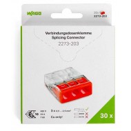 КВТ Клеммы WAGO 2273-205/996-020 (5Х2,5мм2) (блистер 20 шт.) 86572 KVT