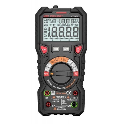 КВТ Мультиметр цифровой KT 118E серия PROLINE 88548 KVT