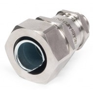 КВТ Ввод кабельный для металлорукава из нержавеющей стали ВК-М16(6-12 мм)-МР15 (INOX) (мин партия 10 шт.) Fortisflex 89110 KVT
