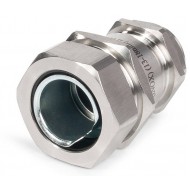 КВТ Ввод кабельный для металлорукава из нержавеющей стали ВК-М25(13-18 мм)-МР20 (INOX) (мин партия 10 шт.) Fortisflex 89112 KVT